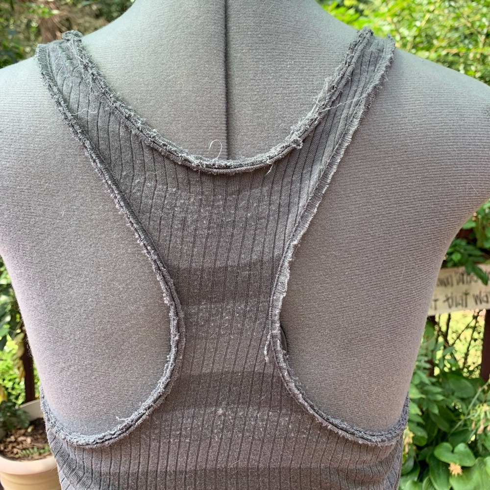 Free People | Racerback Striped Tunic Tank - Picture 3 of 4